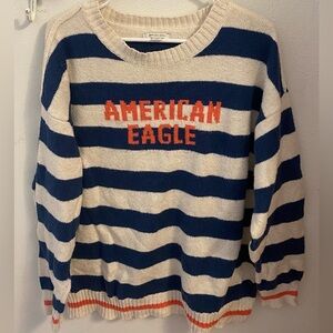 American Eagle Striped Sweater